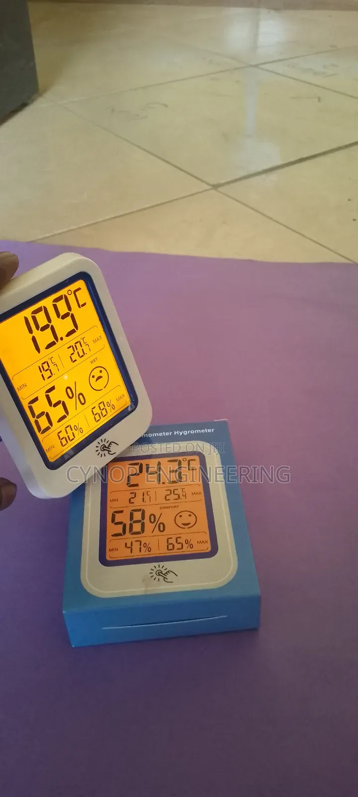 Hospital Accurate Temperature and Humidity Meter