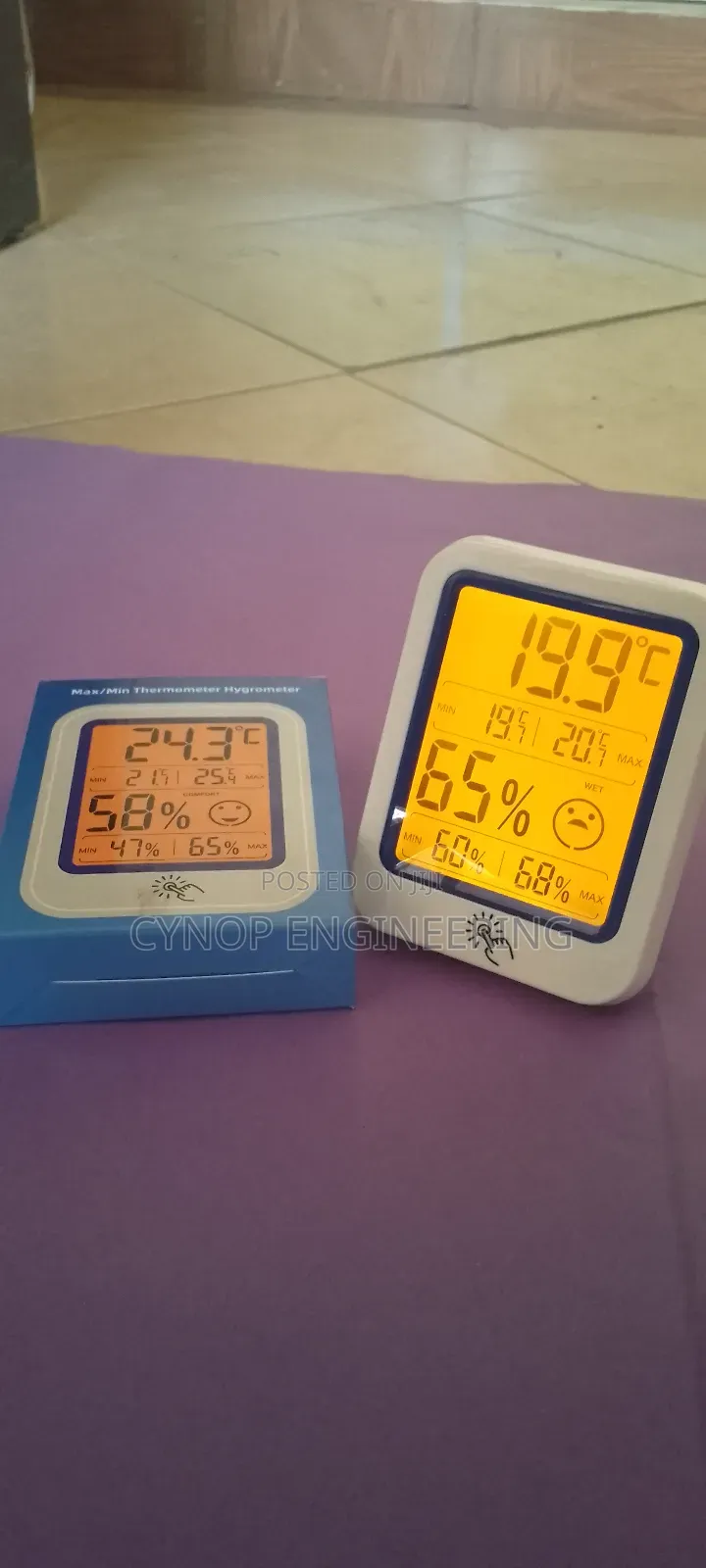 Office Hygrometer for Climate Regulation