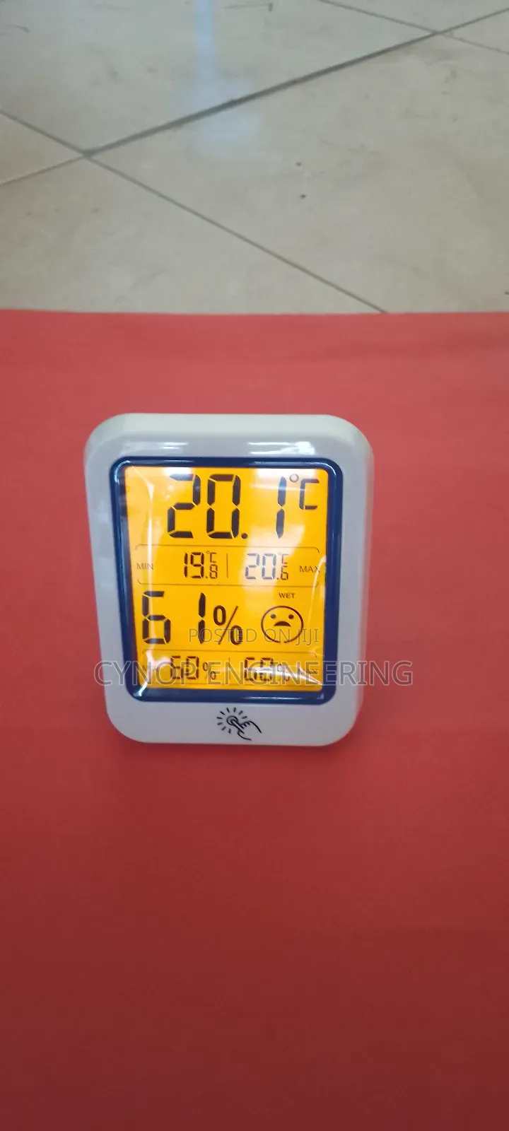 Nursery Hygrometer for Baby's Comfort