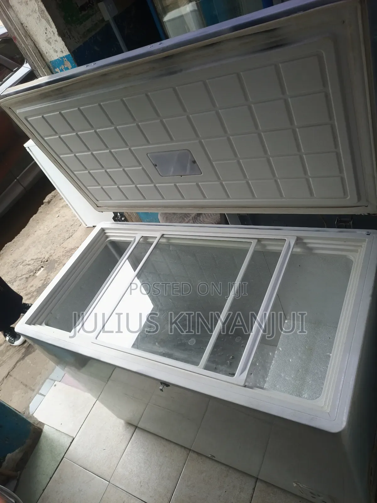 Sliding Glass Deep Freezer