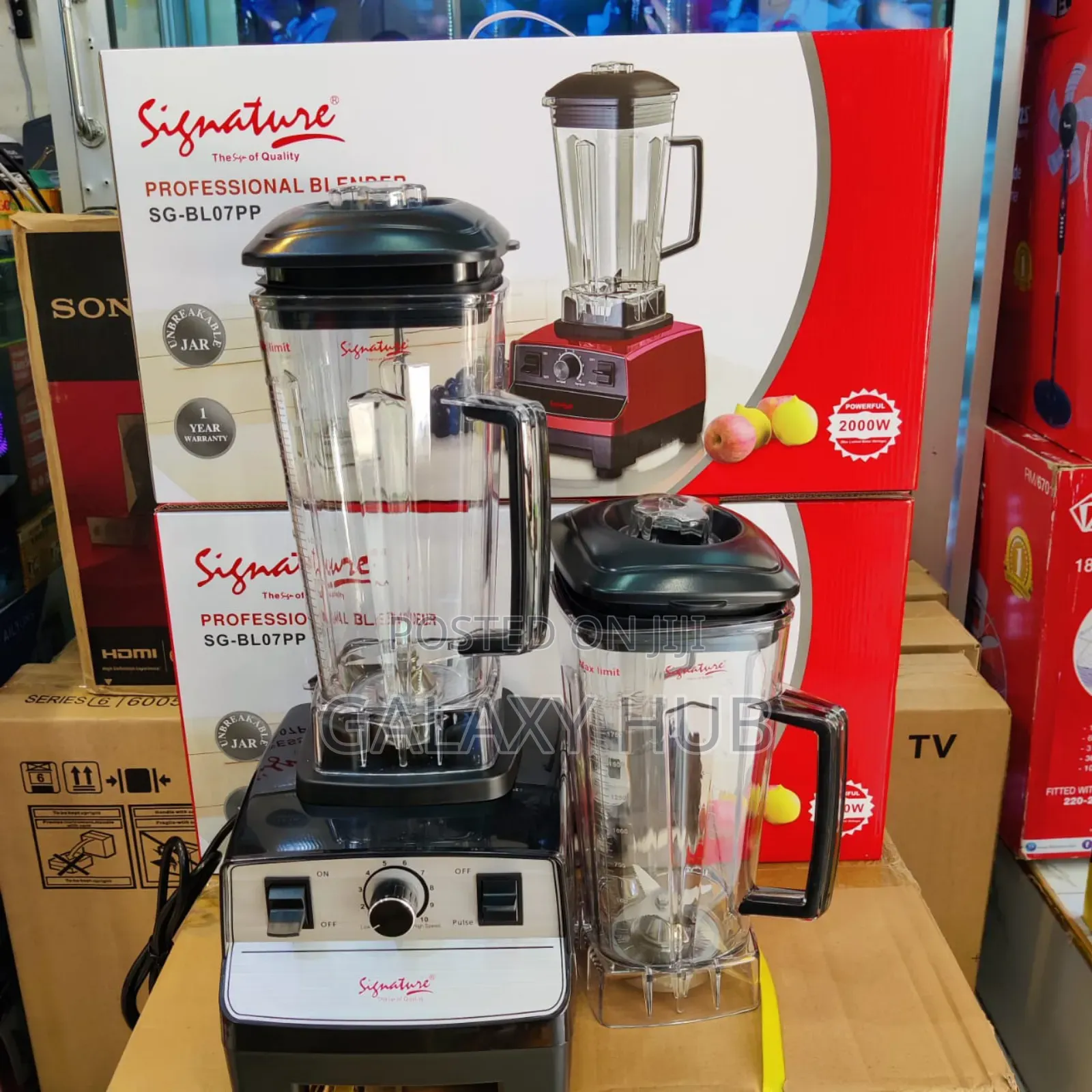 Signature Commercial Blender Sg-Bl-07pp (2000w)With 2l Jar