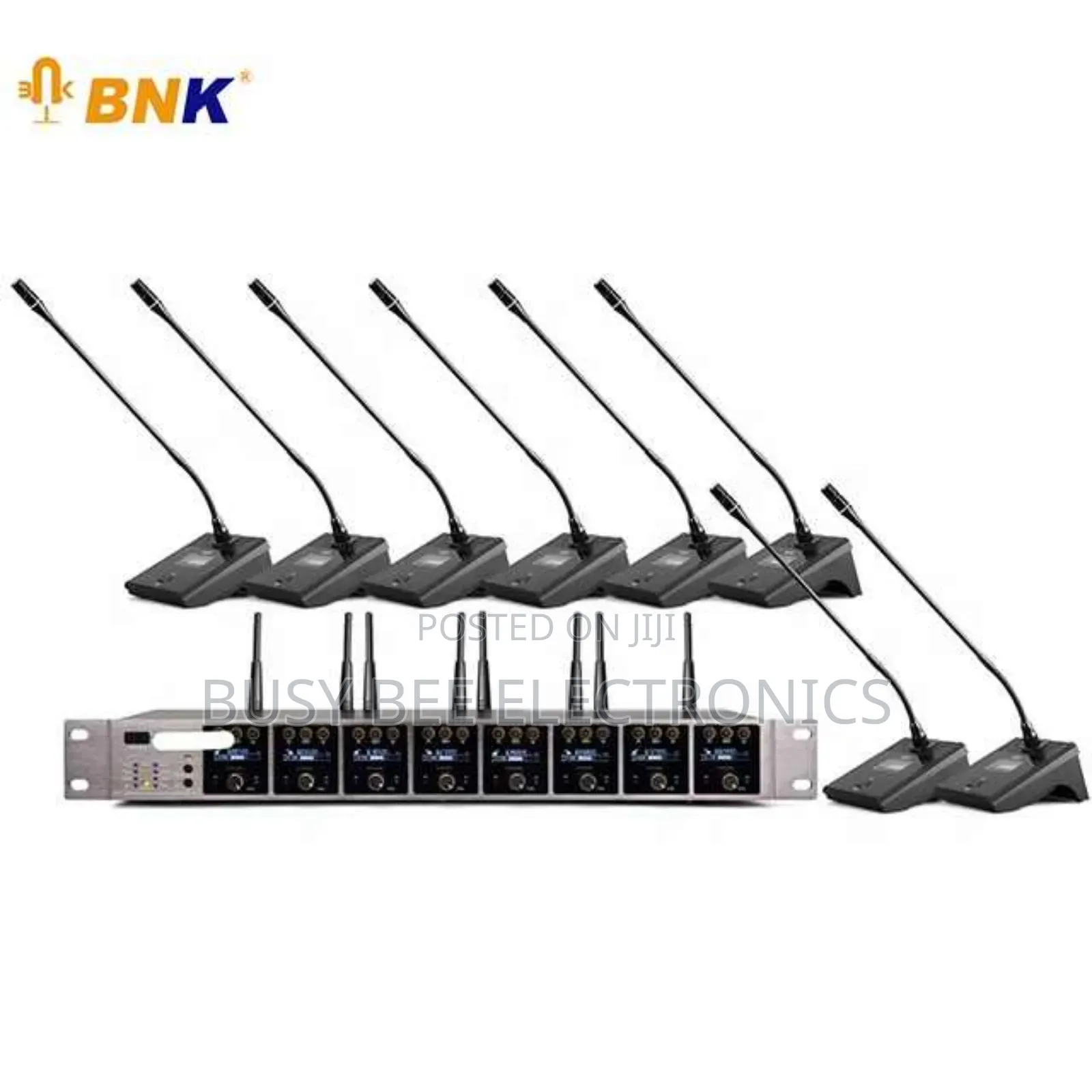 BNK 8 Channel Uhf Wireless Desktop Microphone