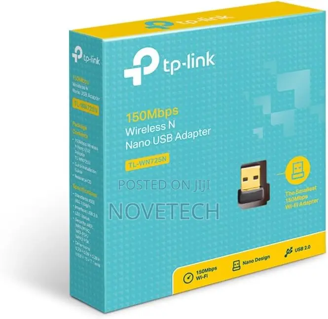 Tp-Link 150 MBPS Wireless Adapter, 2.4 Ghz, Wi-Fi DONGLE