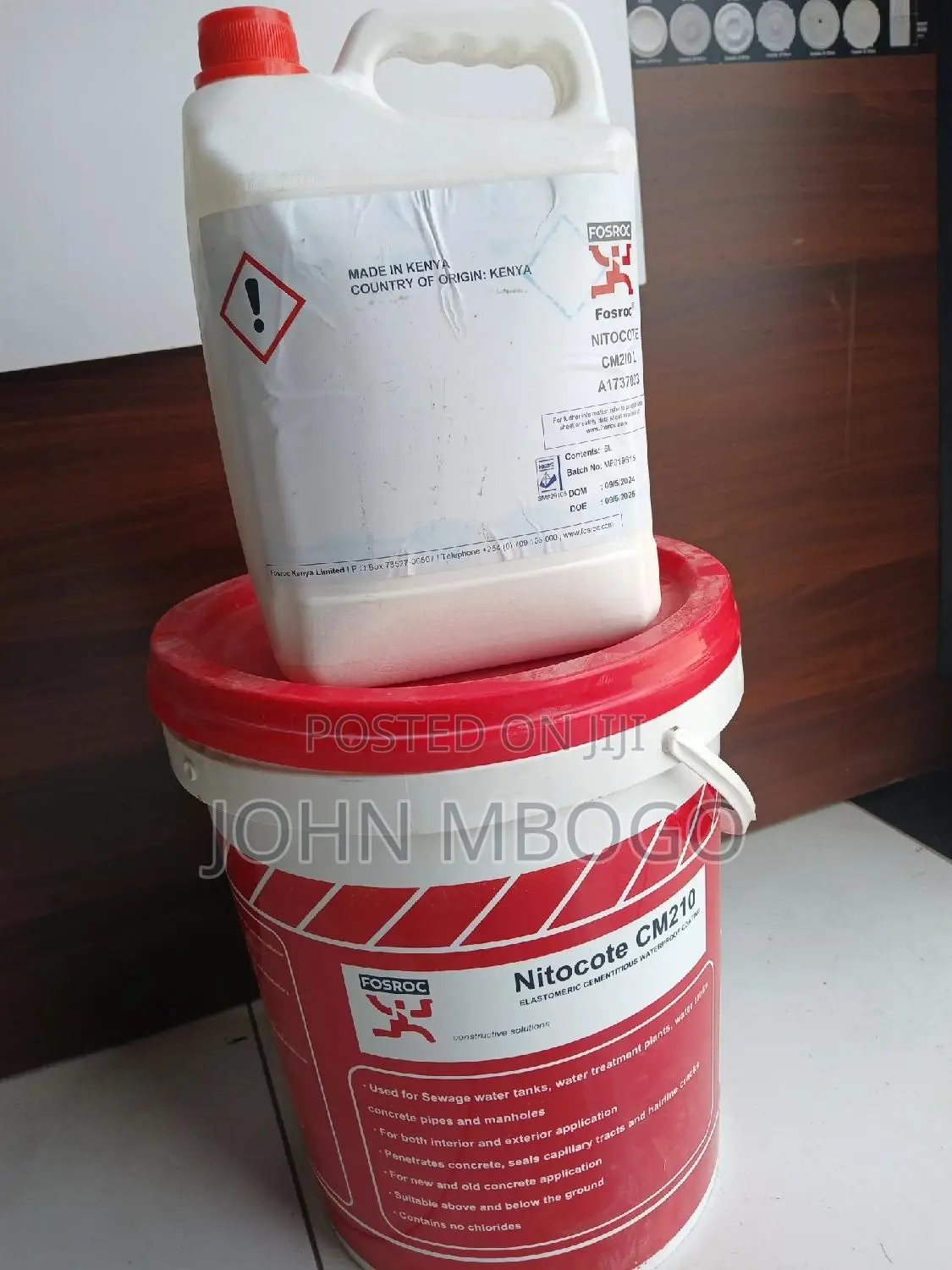Fosroc Cementitious Waterproof Coating