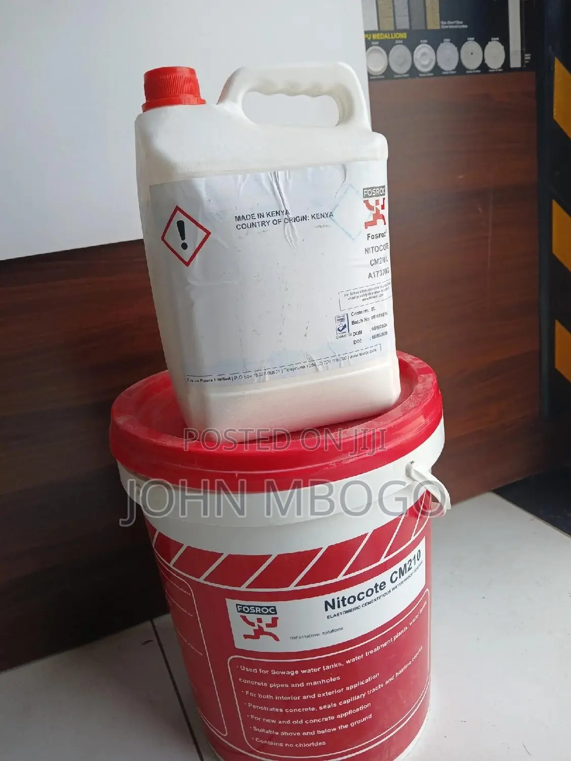 Cementitious Waterproofing Coaing-Nitocote CM210