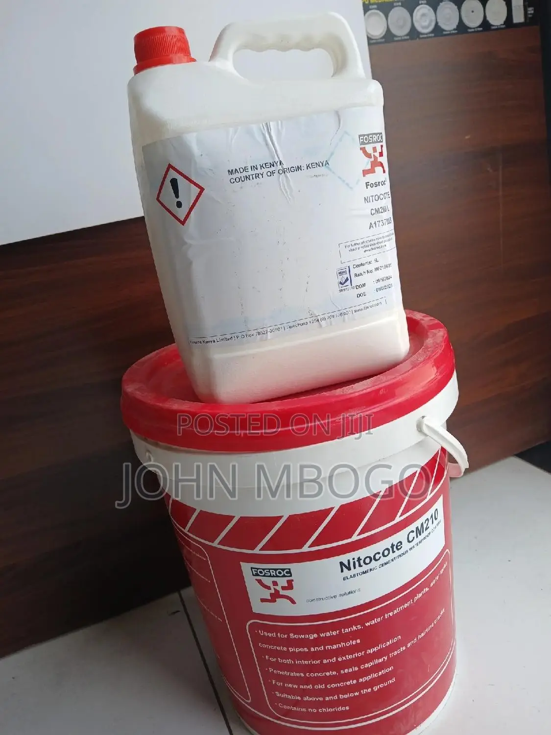 Cementitious Waterproofing Coaing-Nitocote CM210