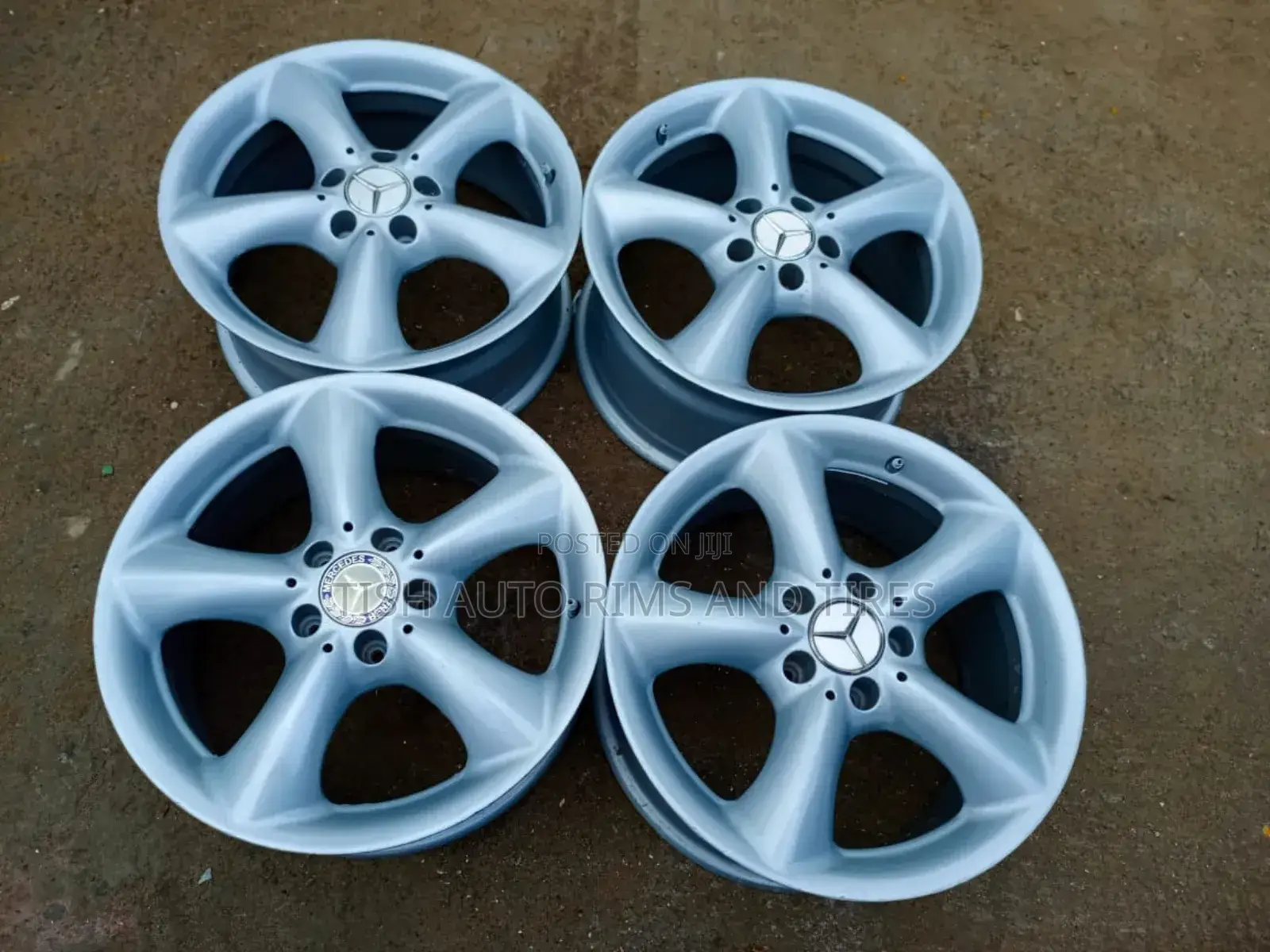 Mercedes Benz W203 Original Rims Size 17 Inch Set
