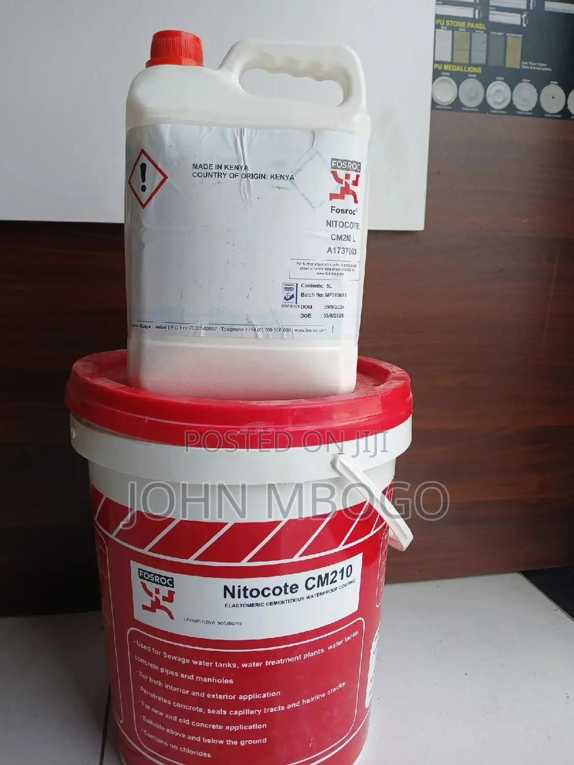 Quality Tank Waterproof -Nitocote Cm 210