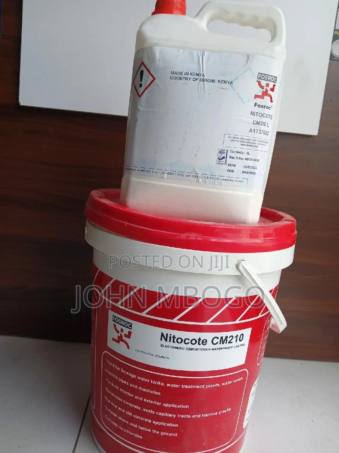 Quality Tank Waterproof -Nitocote Cm 210