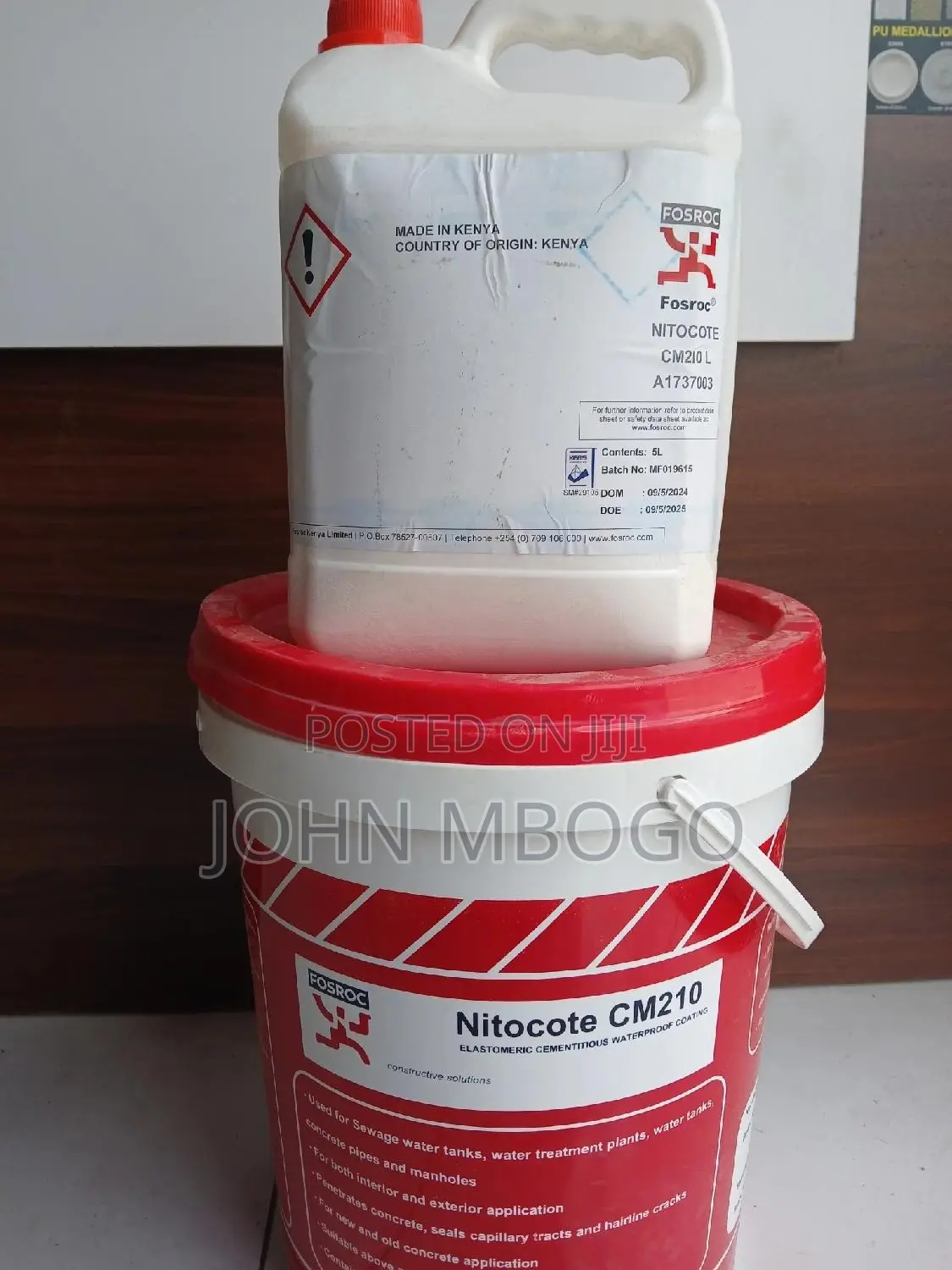 Nitocote Cm210. Waterproofing^