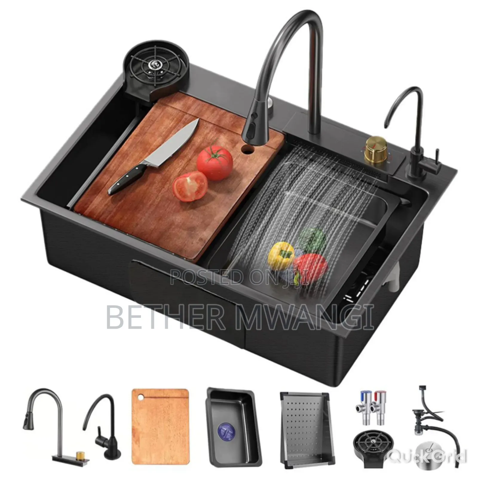 Multifunction- Waterfall Kitchen Sink in Kenya