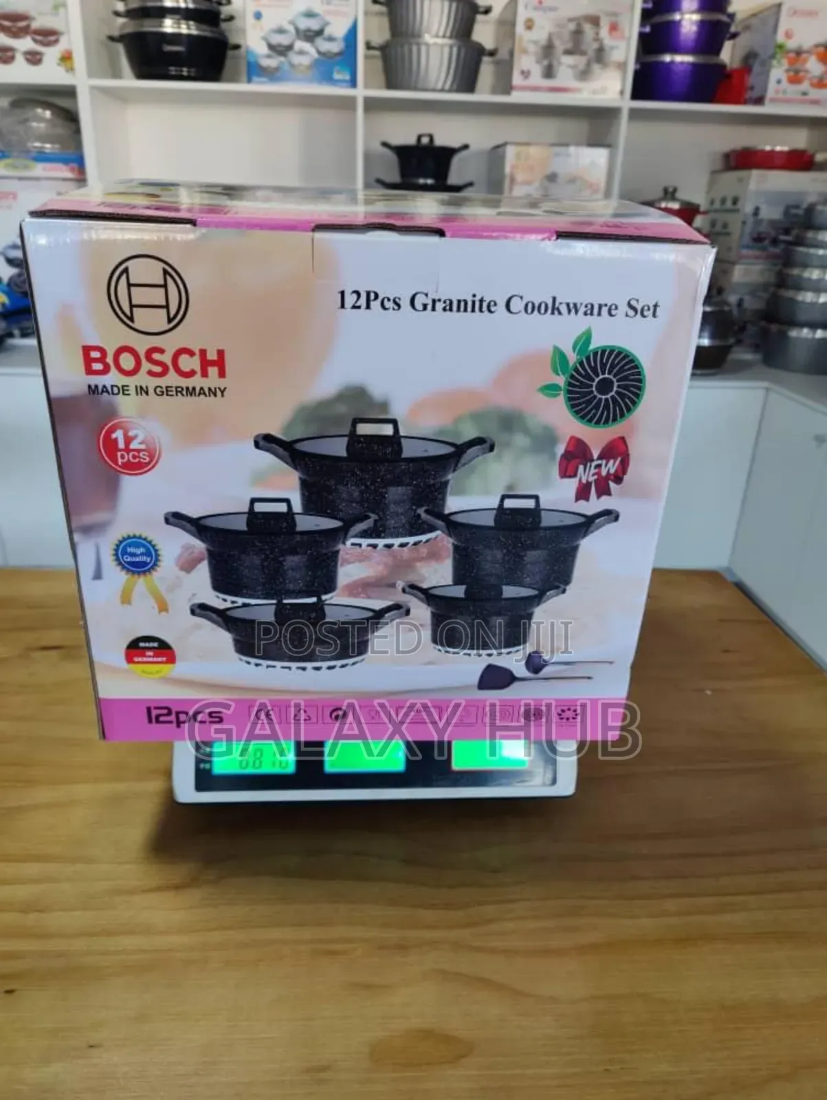 12 Pc's Non Stick Bosch Regina Cookware Set