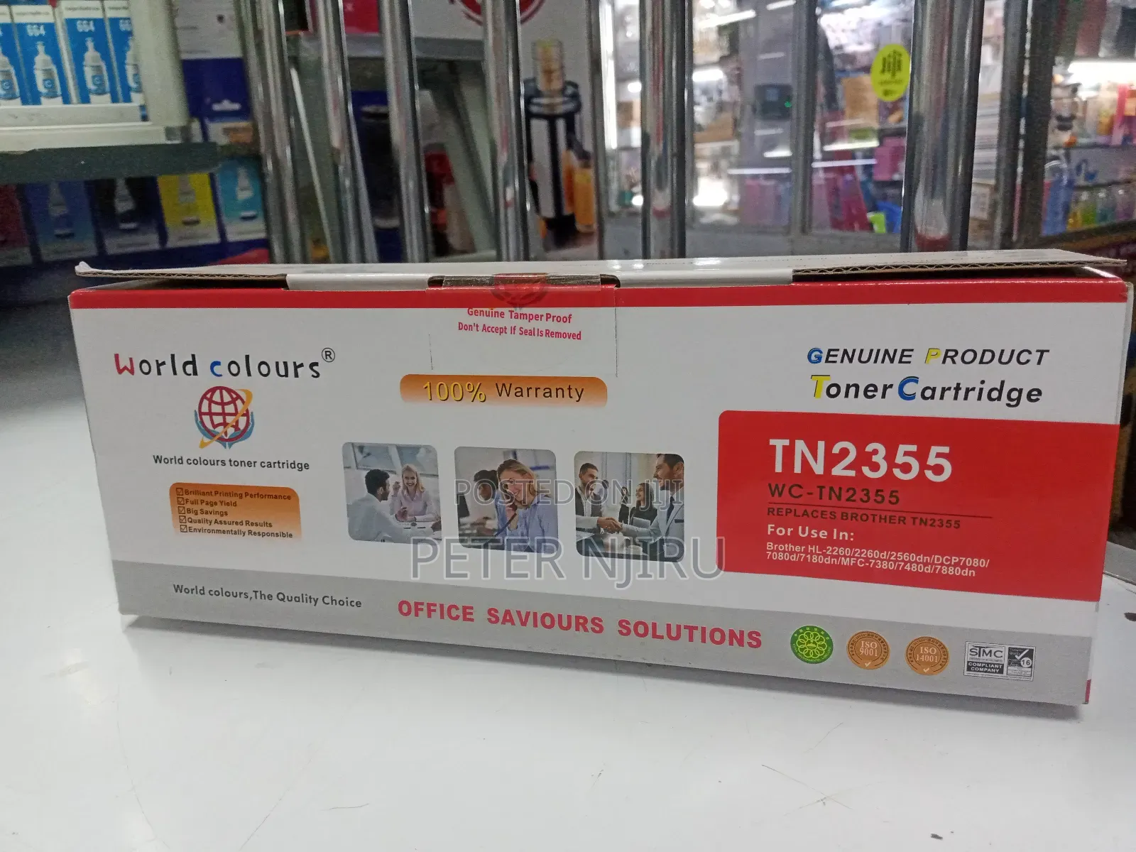 Brother TN-2355 Black Toner Cartridge