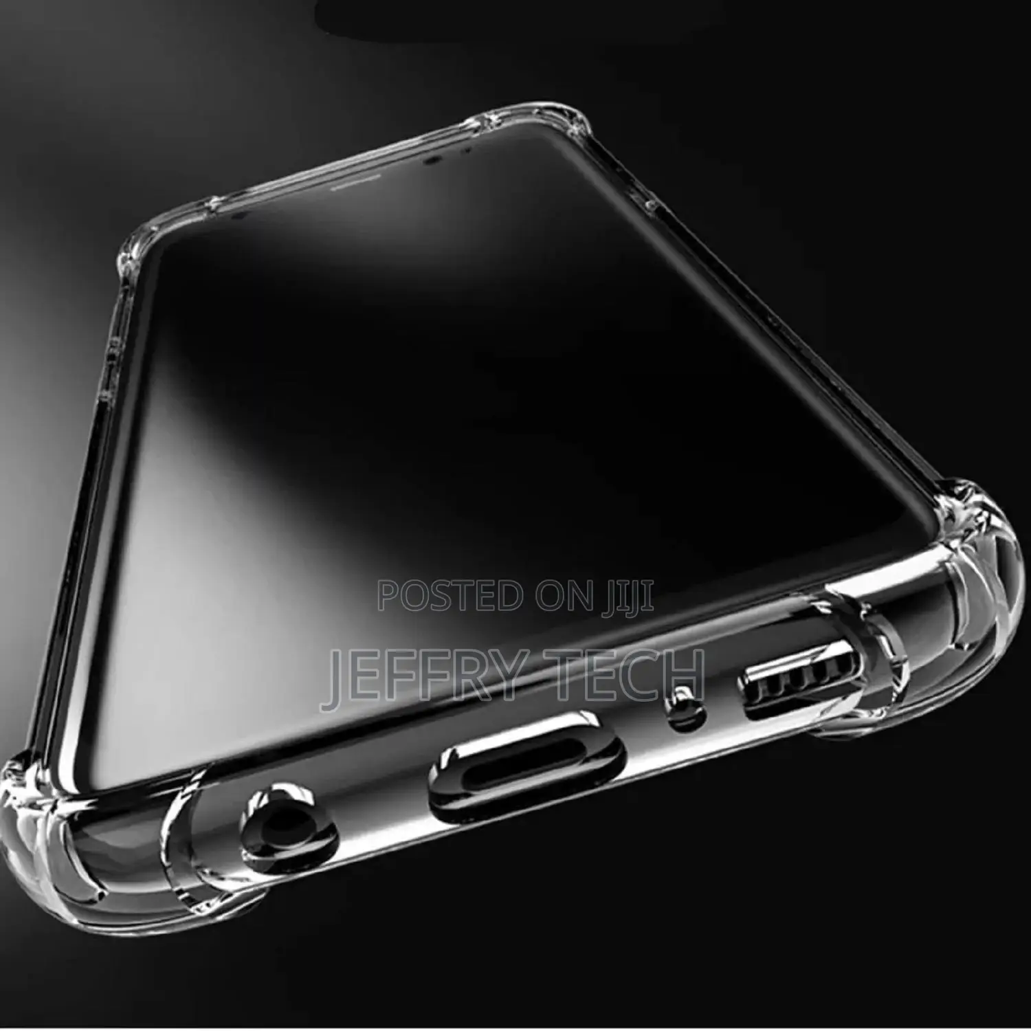 Samsung Galaxy S8 (Bumper Corner Rubber Soft Silicon Clear
