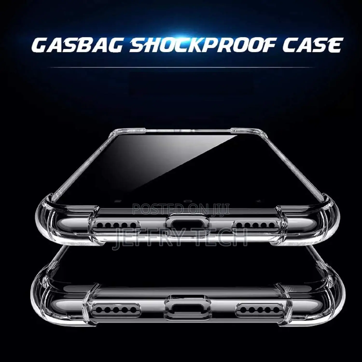 Samsung Galaxy S8 (Bumper Corner Rubber Soft Silicon Clear