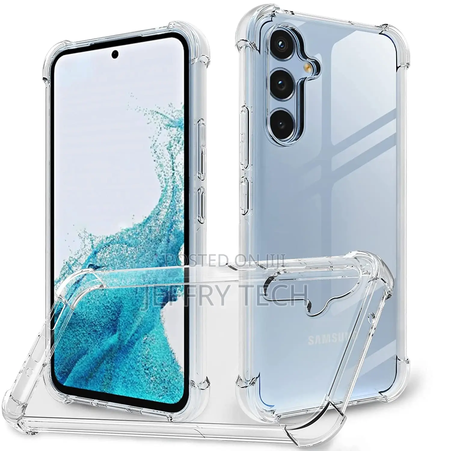 Back Case Cover for [ Samsung Galaxy A54 5G ] (Side/Corner B