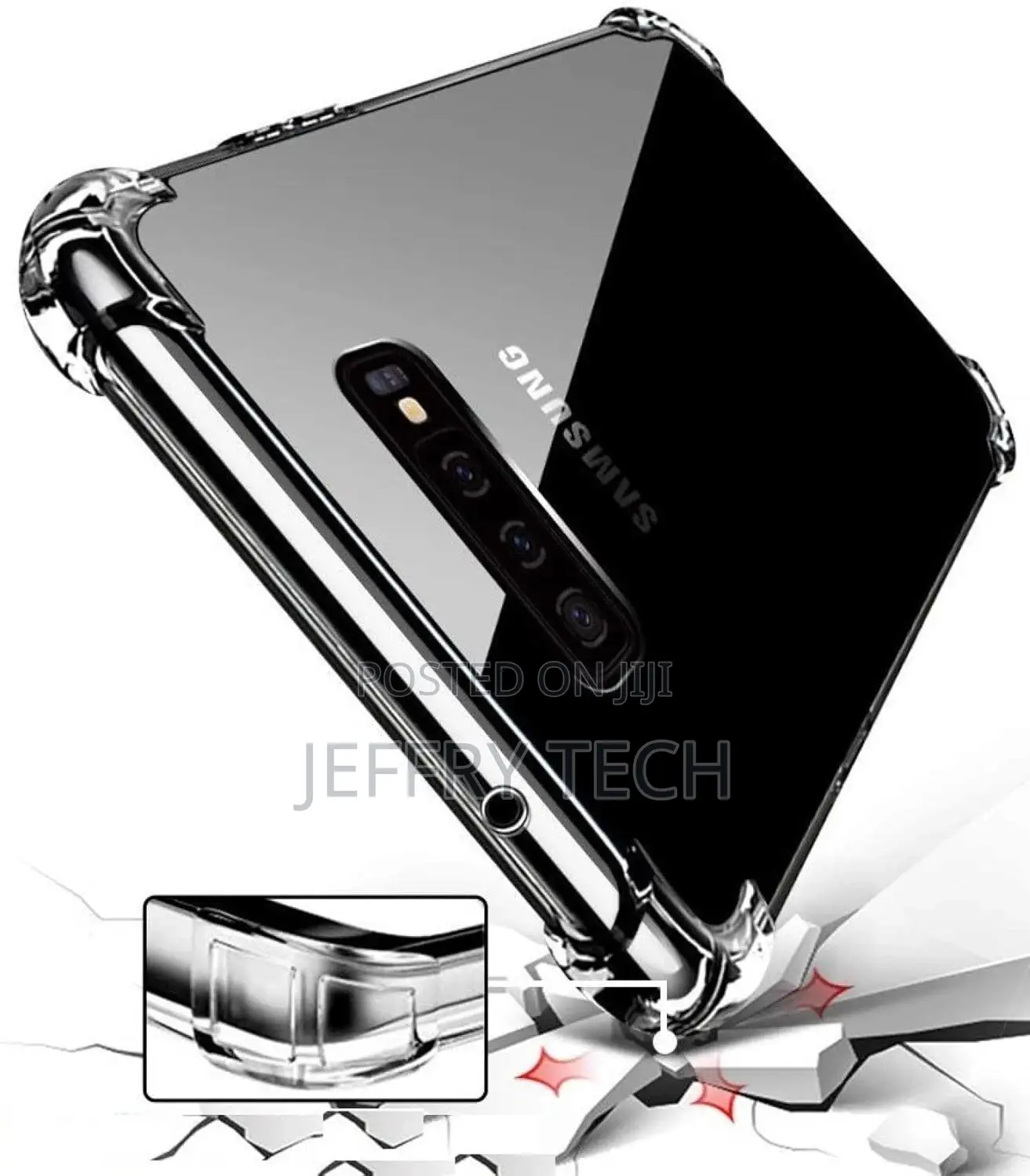 Samsung Galaxy S10 Bumper Back Case Cover for Samsung Galaxy