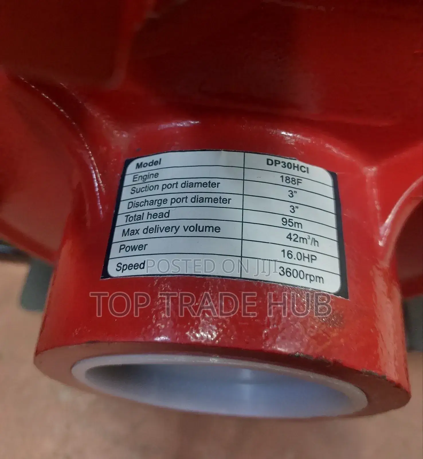 Honda Diesel High-Pressure Water Pump 3inch 16HP