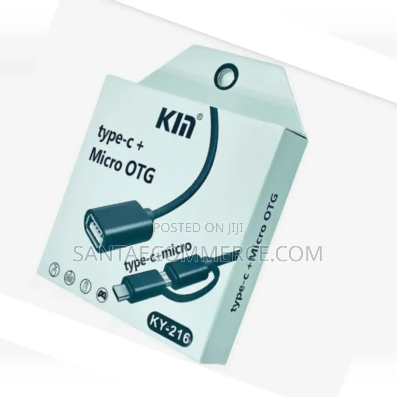 OTG Adapter 2 in 1, USB – Micro / Type-C,