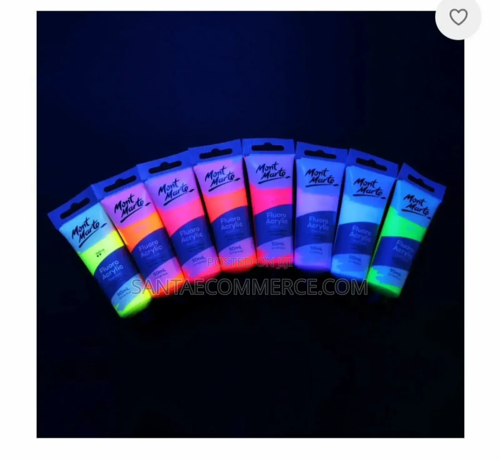Flourescent Acrylic Paint -50ml