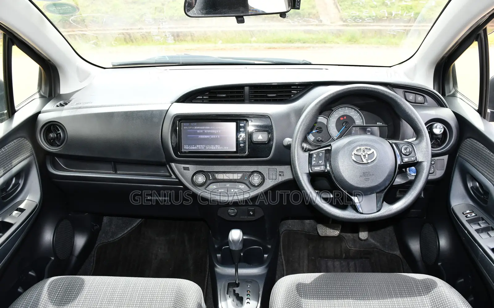 Toyota Vitz 2017 Black