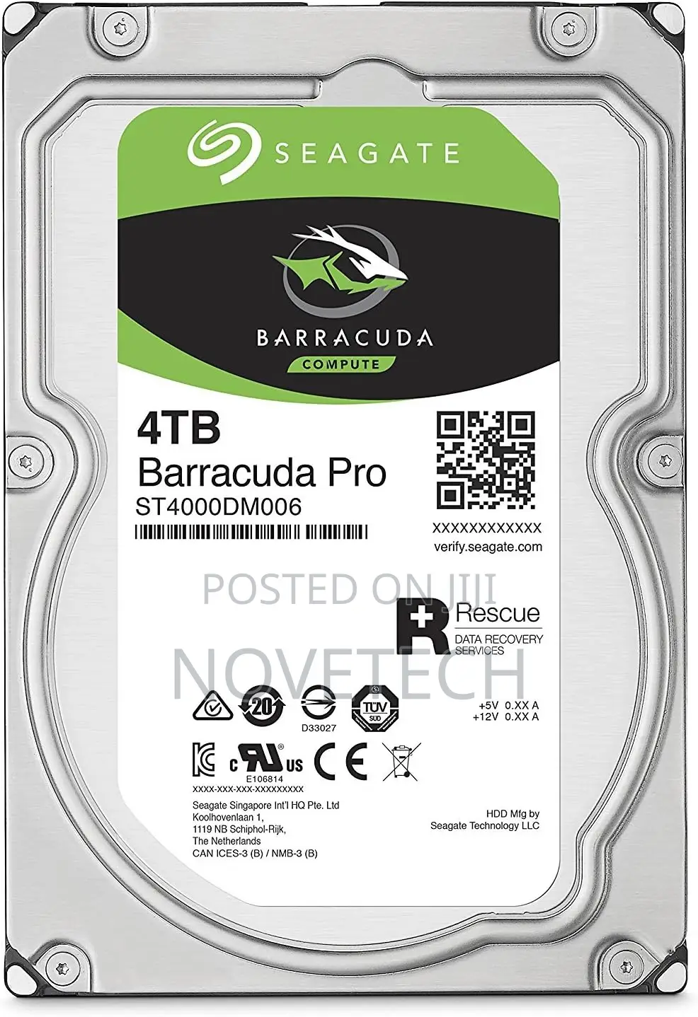 Seagate 4TB Internal Hard Drive HDD