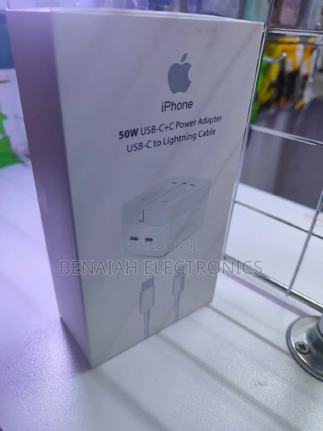 iPhone Charger 50 Watts Usb C to C Lighting Cable