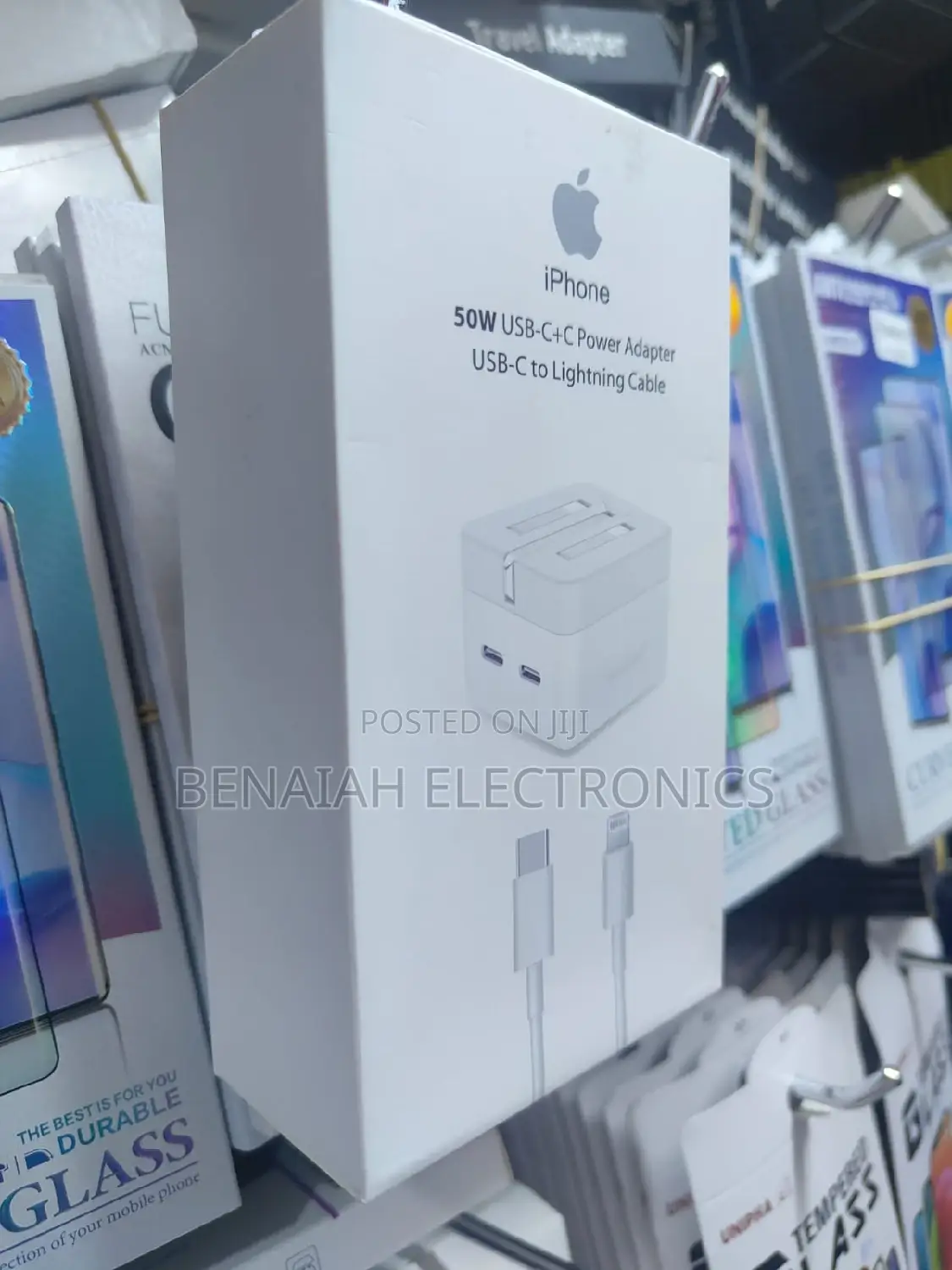 iPhone Charger 50 Watts Usb C to C Lighting Cable