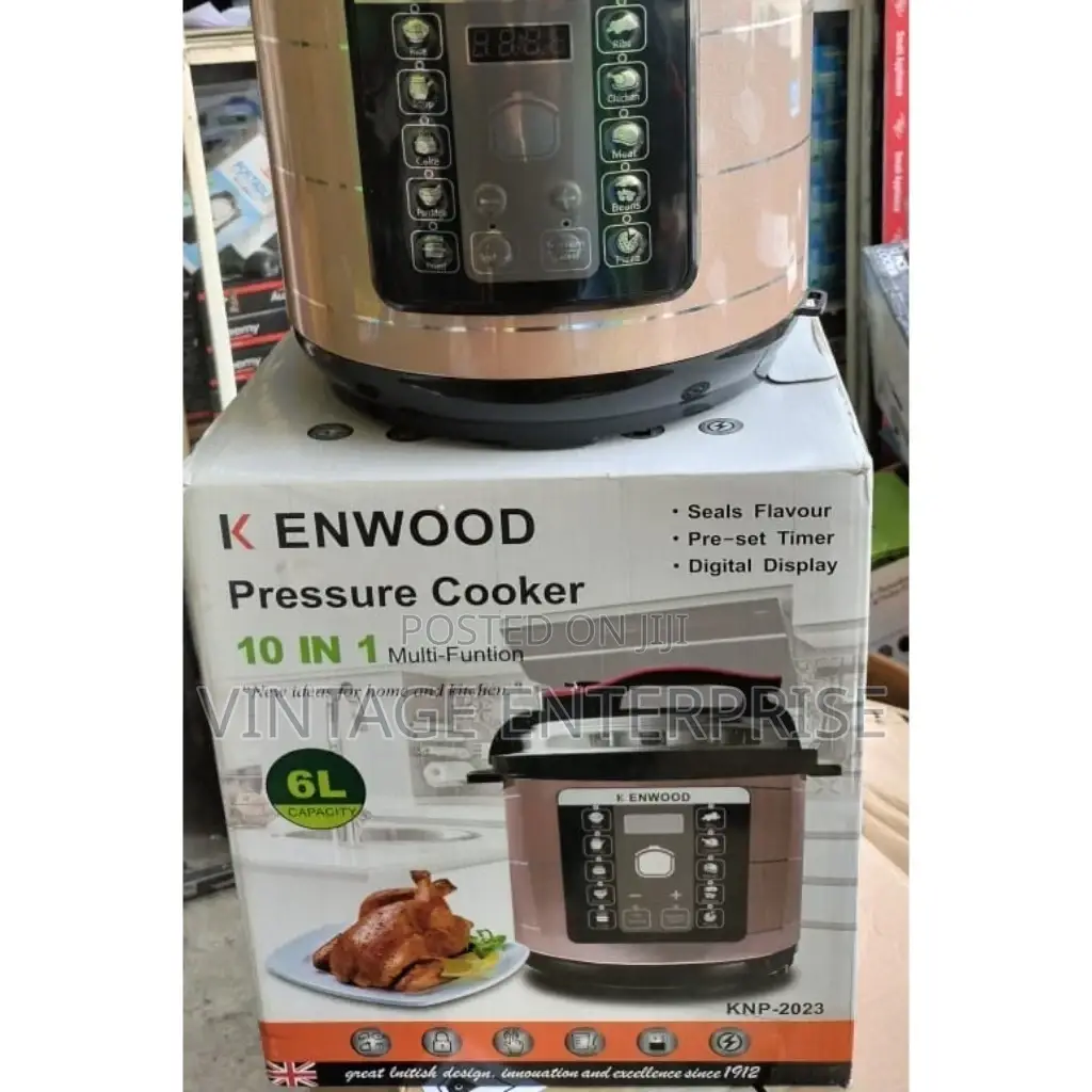Multifunction Electric Pressure Cooker (Kenwood)-+