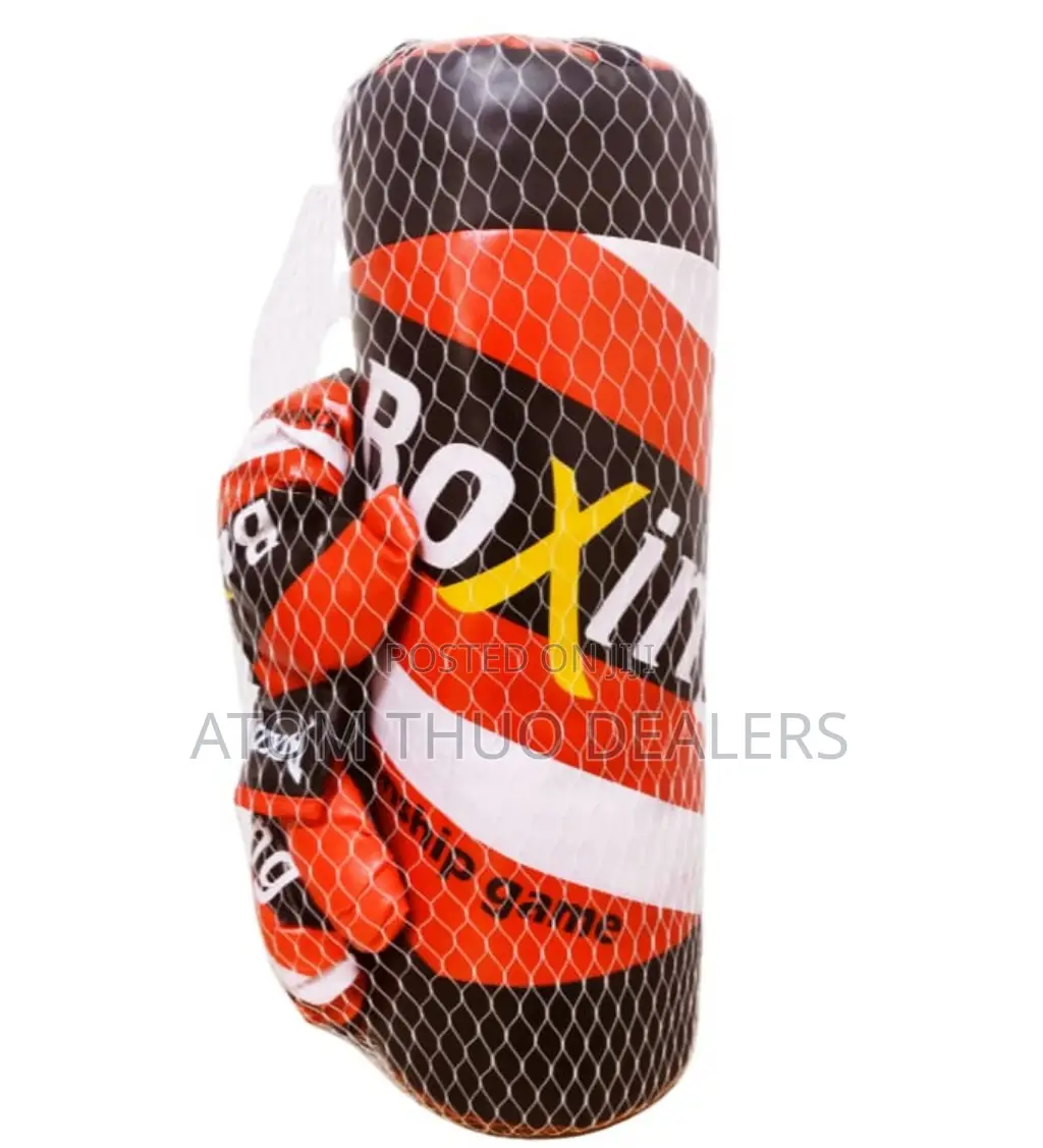 New Kids Toy Punching Bag With 2 Gloves