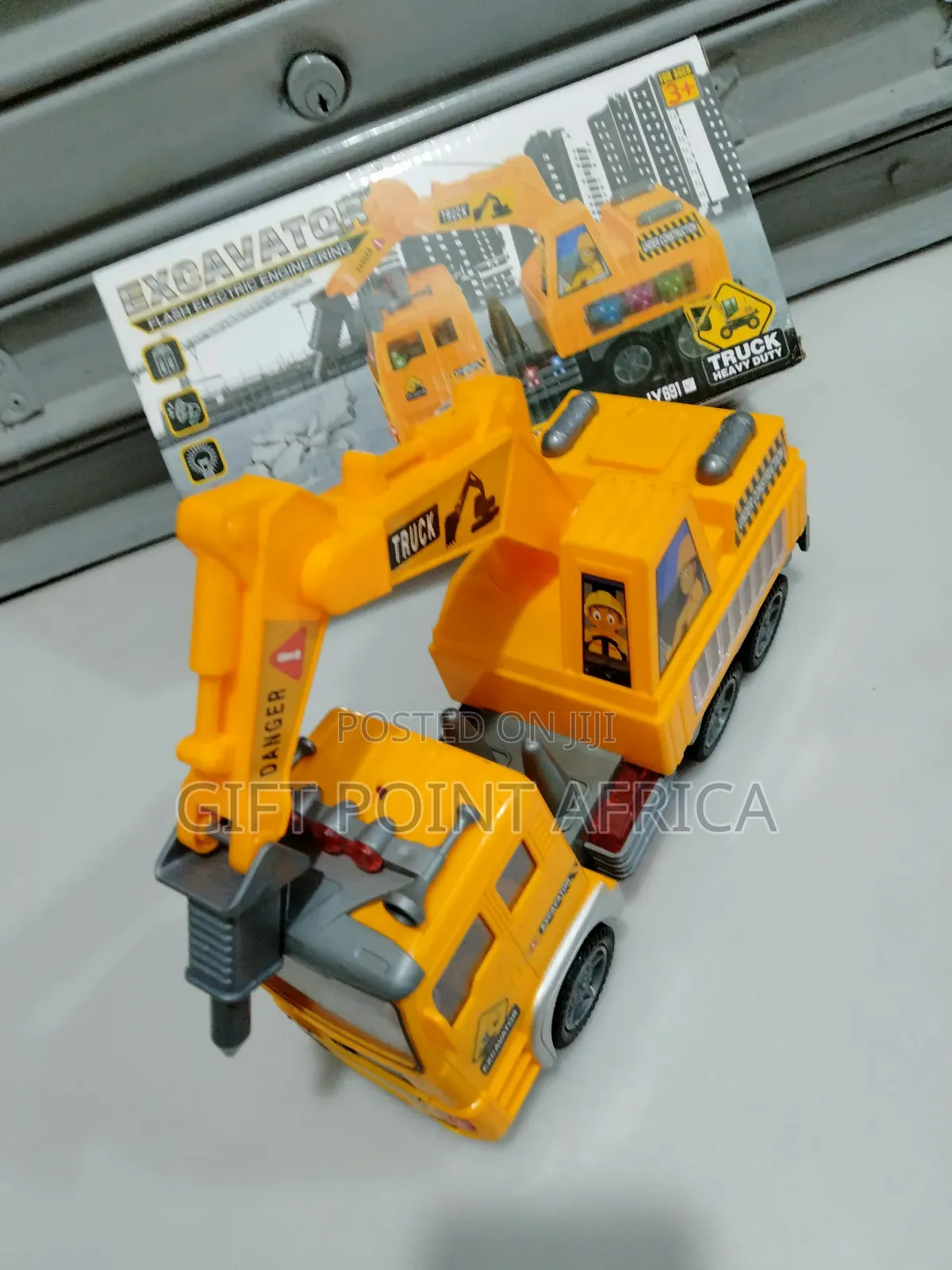 Kids Building Excavator Toys