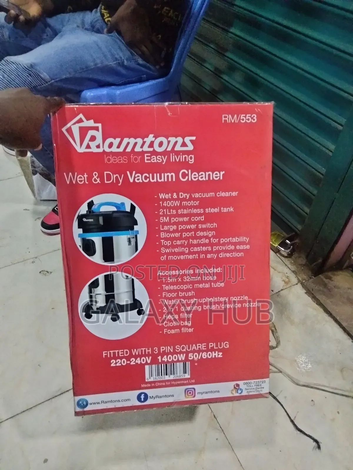Ramtons Wet and Dry Vacuum Cleaner