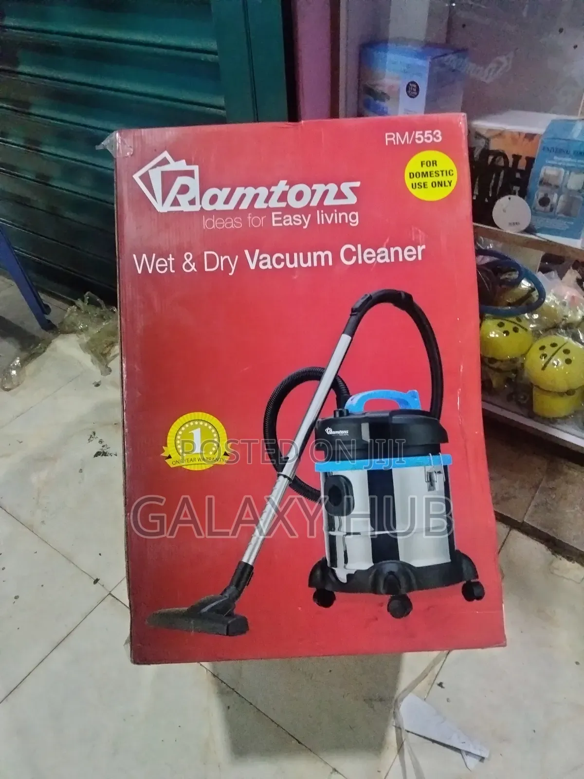 Ramtons Wet and Dry Vacuum Cleaner Commercial Use
