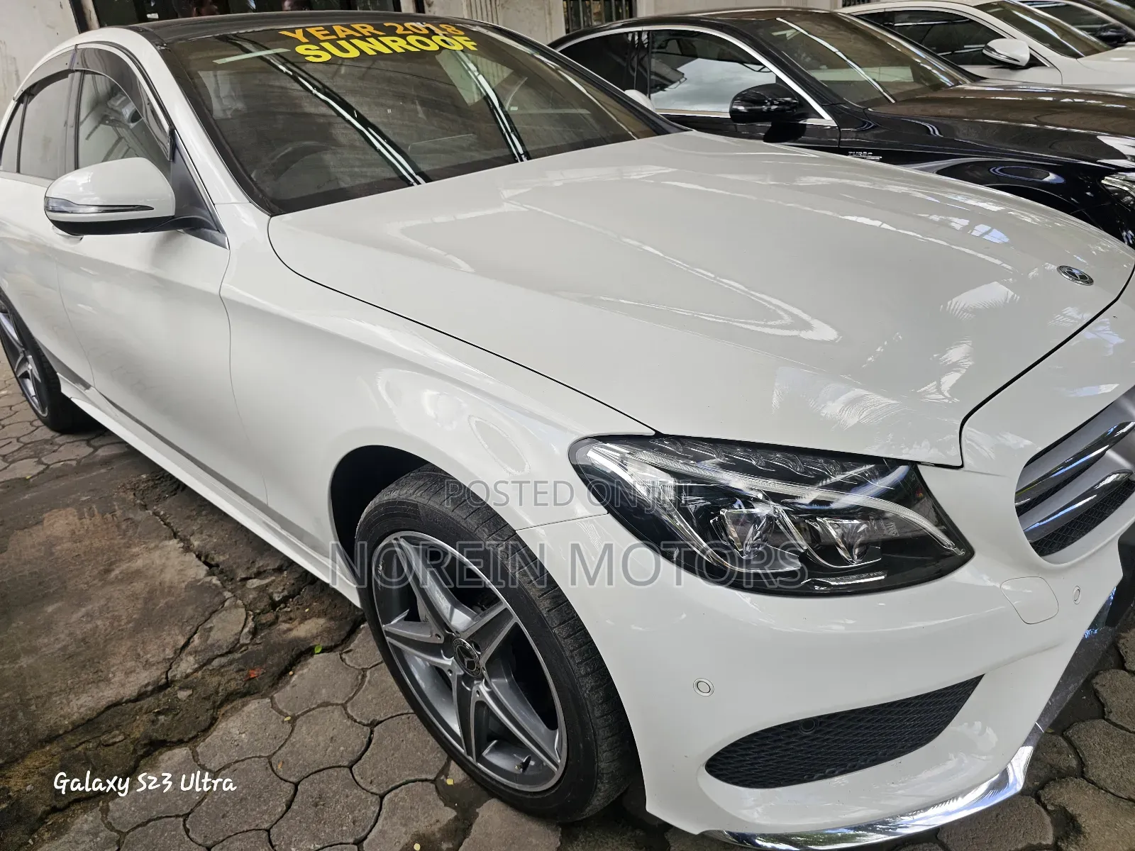 Mercedes-Benz C200 2017 White