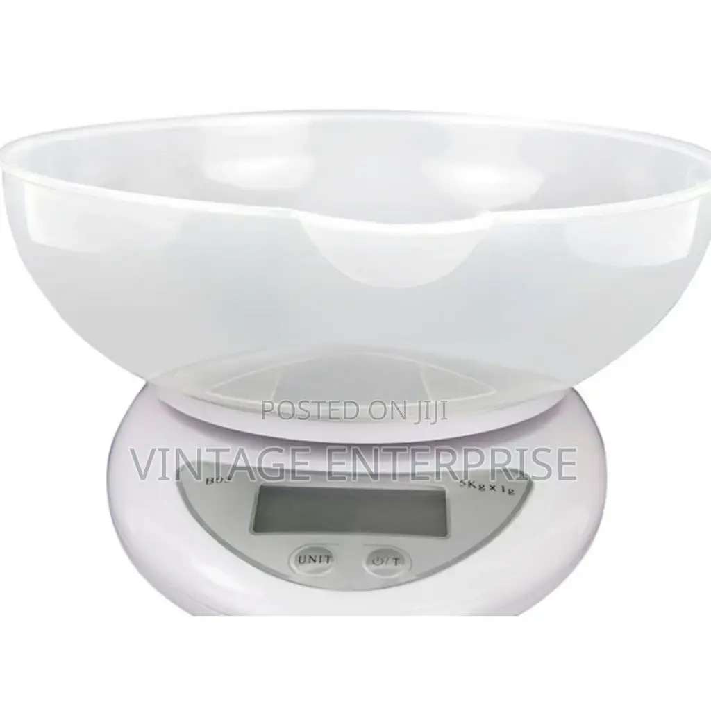 Digital Kitchen Scale With Bowl (Model No 138).(5kgs )