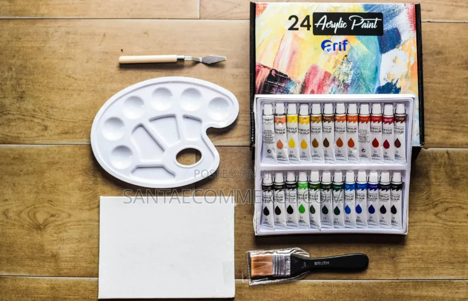Acrylic Paint Set With Extras