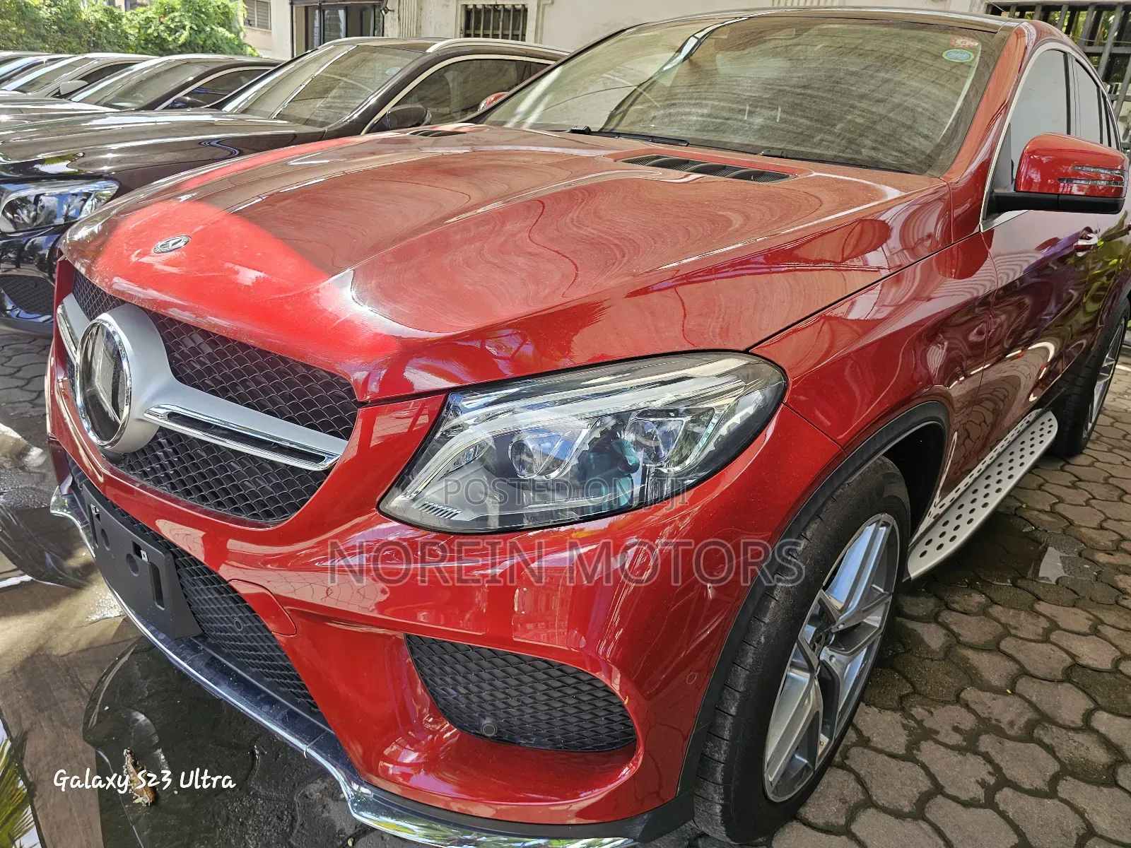 Mercedes-Benz GLE-Class 2018 Red
