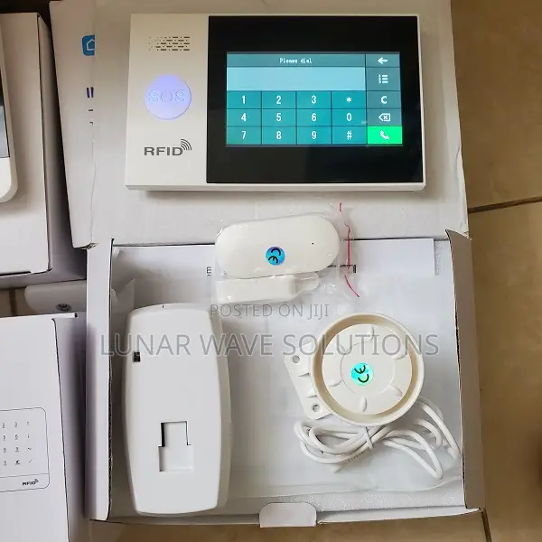 Smart Security System With Extendable External Siren For Hom