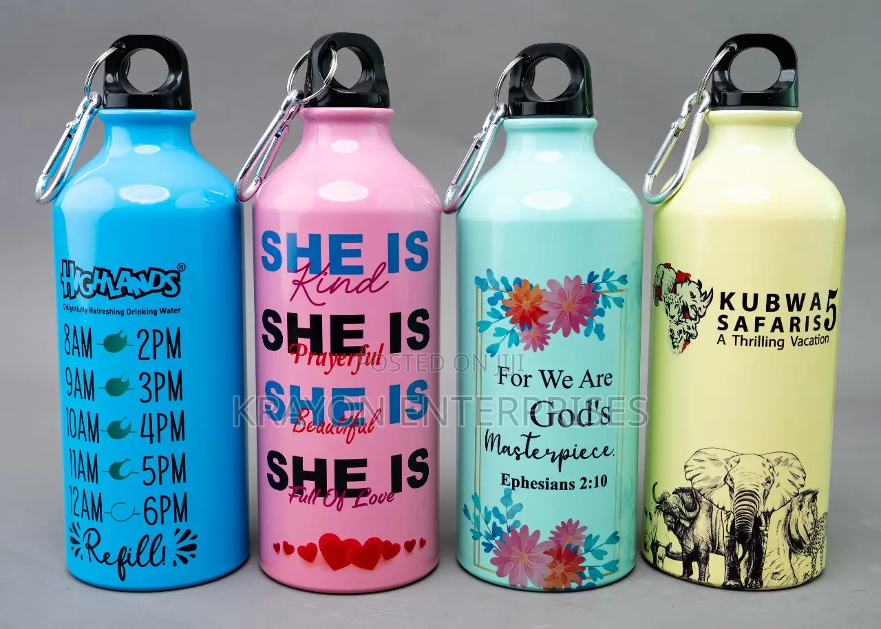 Branded Coloured Bottles