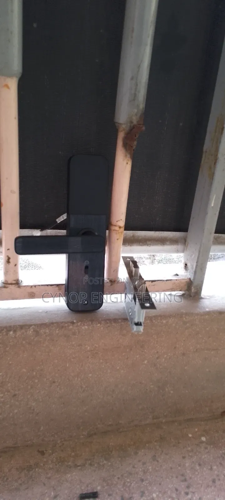 Bank Key Access Door Security