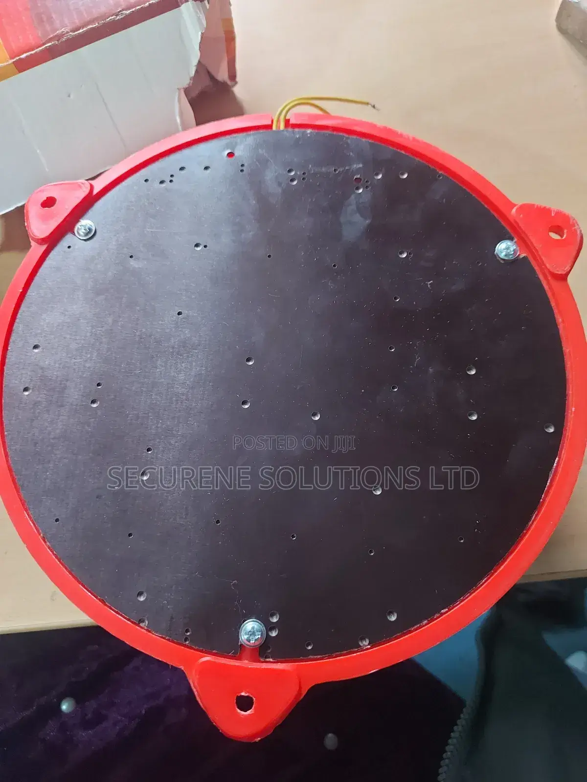 Red Round Electric Bell 200mm/8inches