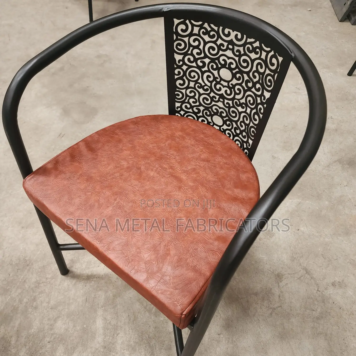 Restaurant Chairs With Powder Coating Finish.