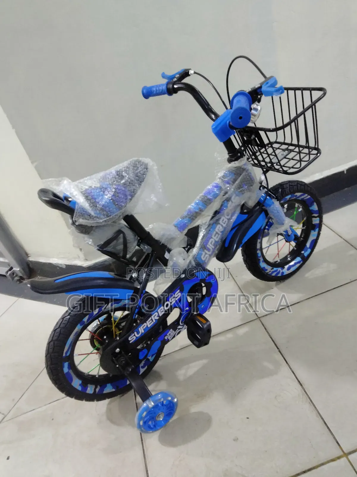 Bike Size 12" Blue in Color