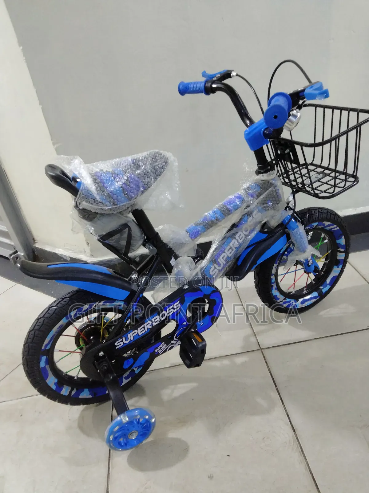 Bike Size 12" Blue in Color