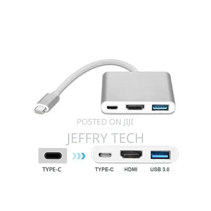 USB C to HDMI 30hz / USB 3.0 / USB 3.1 Type C Adapter
