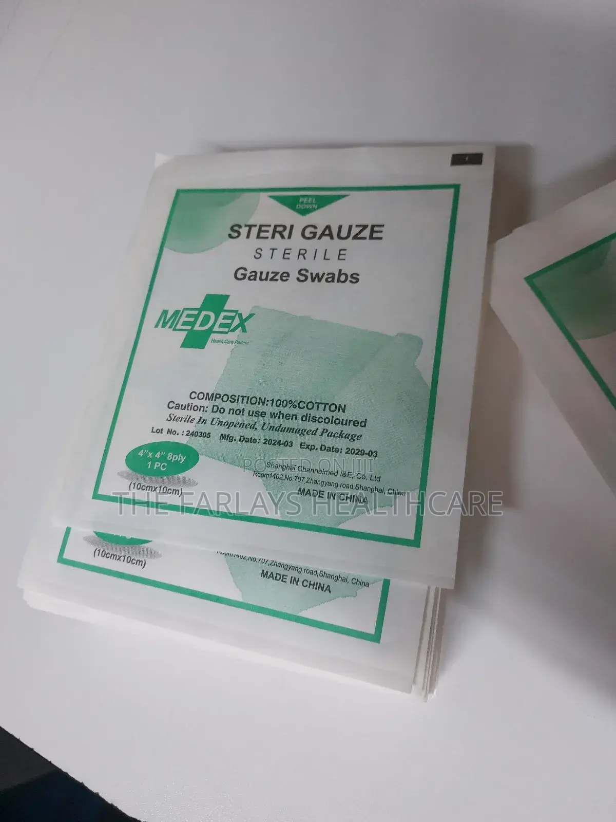 Sterile Gauze Swabs. -100s