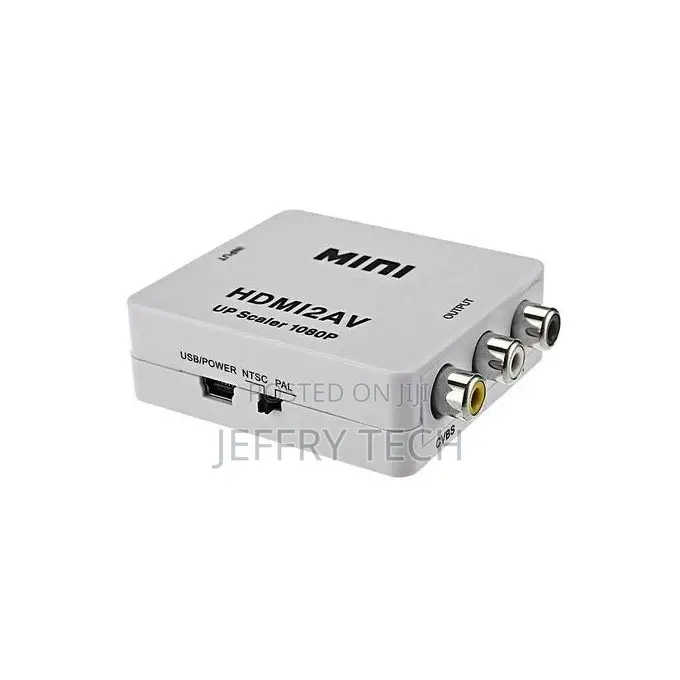 HDMI to AV Video Converter With 3 RCA Connectors for TV PS3