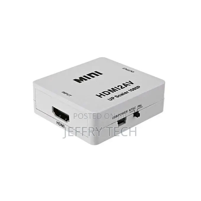 HDMI to AV Video Converter With 3 RCA Connectors for TV PS3
