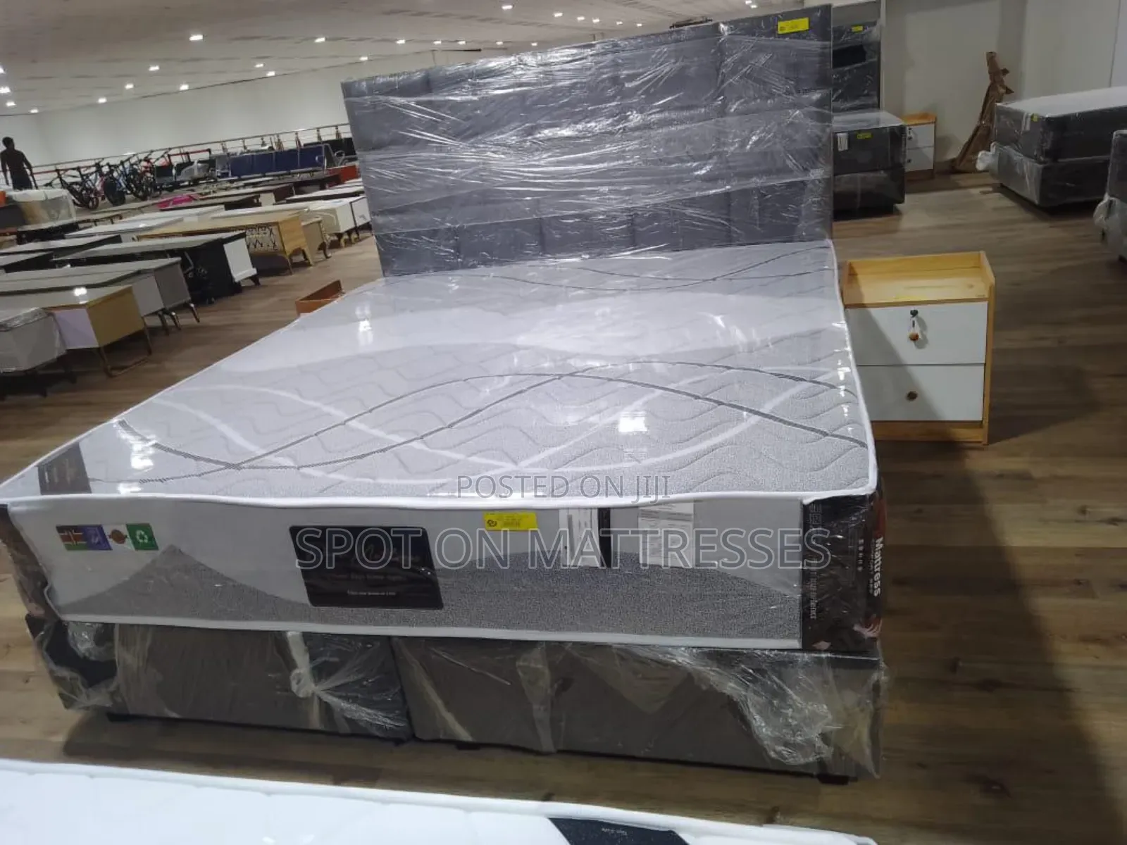Comfy and Durable! 6by6 12inch Orthopaedic Spring Mattress