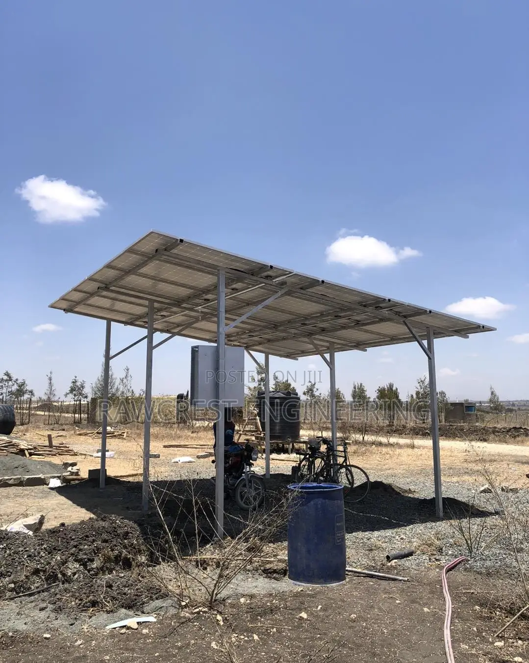 Solarization Borehole Drilling And Borehole Equipping
